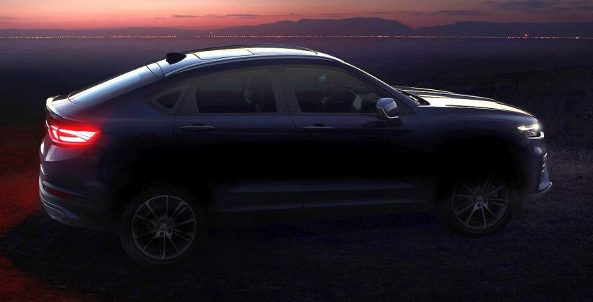 First Official Photos of Geely FY11 Coupe SUV 1