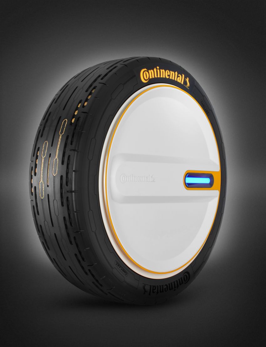 Continental Presents New Self-Inflating Tire Concept 1