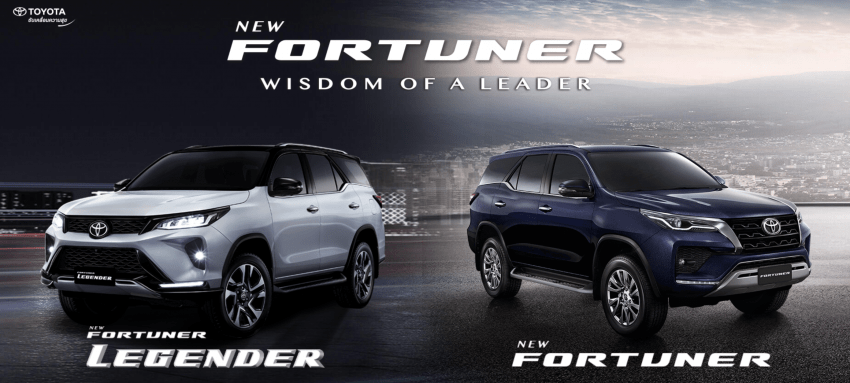 2020 Toyota Fortuner Facelift Debuts in Thailand 1
